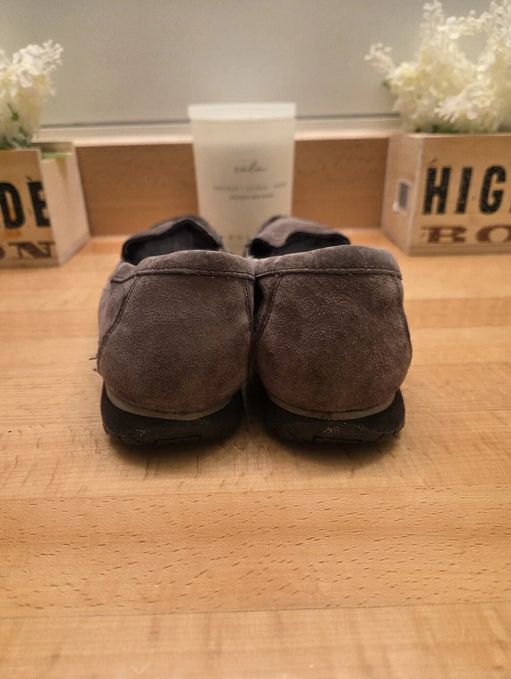 Skechers Women's Bikers-Roamer Slip-on Loafers Brown Suede Size 9